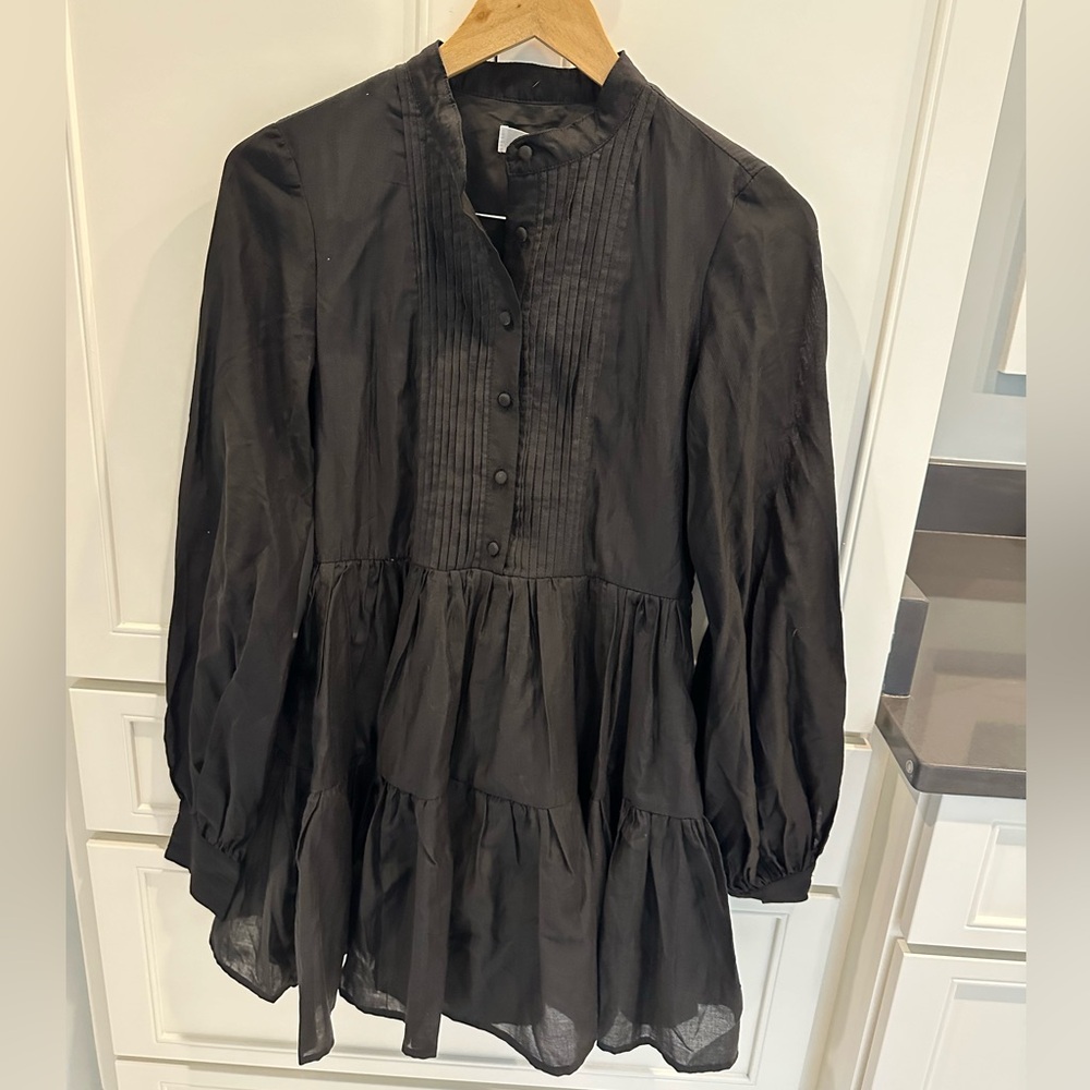 Elegant Black Mini Dress